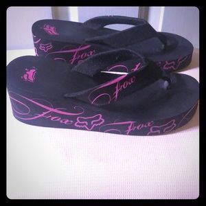 Fox wedge sandals
